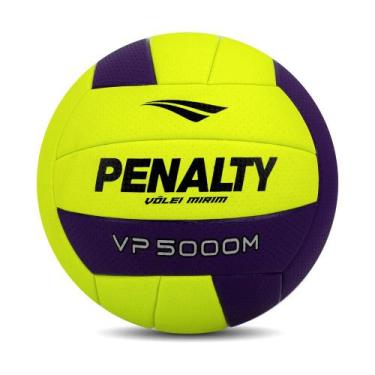 Imagem de Bola de Vôlei Penalty VP 5000M X Infantil, ÚNICO, Amarelo