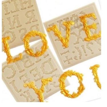 Imagem de Molde De Silicone Alfabeto