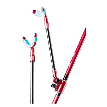 Imagem de Barraca de pesca 2,1m de barra de pesca de suporte de fortaleza de carbono quadro super claro Cadeira de pesca dura Cadeira de pesca multifuncional Pesca selvagem quadro traseiro pendurado traseiro Su