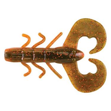 Imagem de Berkley Isca macia PowerBait Chigger Bug 1483920 Berkley, 7,6 cm de comprimento, cobre melancia/laranja com vermelho, pacote com 10