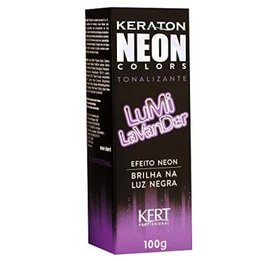 Imagem de Keraton Tonalizante Para Cabelos Com Queratina Sem Amônia Neon Colors 100 G Lumi Lavander