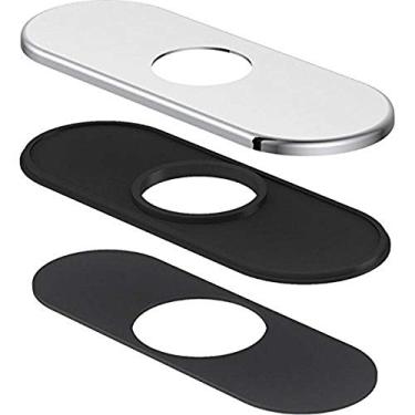 Imagem de Acabamento da placa de cobertura central: níquel escovado