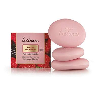 Imagem de Eudora Instance Frutas Vermelhas Sabonete Barra 3x85g