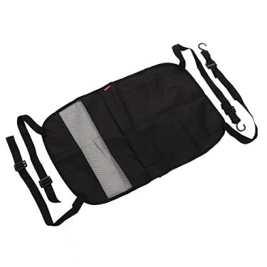 Imagem de Organizador de malha para assento traseiro, 59 x 39 cm, bolso de rede de carro à prova de desgaste para automóveis