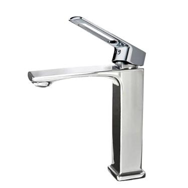 Imagem de Torneira Para Banheiro E Lavabo Inox Luxo Abertura Alavanca