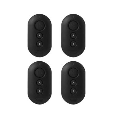 Imagem de Kit 04 Controles Remotos Intelbras XAC 4000 Smart Preto para Alarme e Portão Eletrônico 433,92 MHz