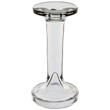 Imagem de CASTIÇAL PORTA VELA DECORATIVO HOME&CO ECO CRYSTAL 17x9x9cm TRANSPARENTE