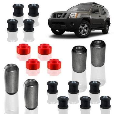 Imagem de Frontier Kit Buchas do Amortecedor Traseiro + Feixe de Molas - Borfix