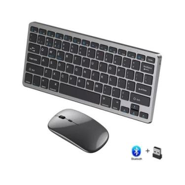 Imagem de Teclado e Mouse Bluetooth Recarregável Para Mini Cpu Dell 3050 - Weibo
