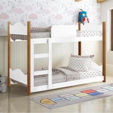 Imagem de Mini Beliche Infantil Arthur Branco - Mais de Casa