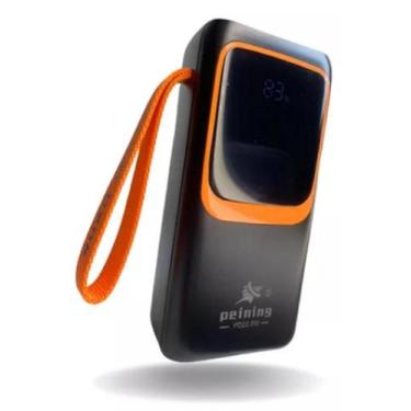 Imagem de Carregador Power Bank Super Turbo 20000mah  Portátil  - peining, Preto