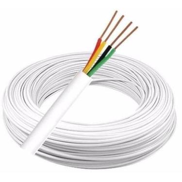 Imagem de Fio Cabo Alarme 4 Vias 0,50Mm Interfone 200M (4X50) 4L5 - New Line Cab