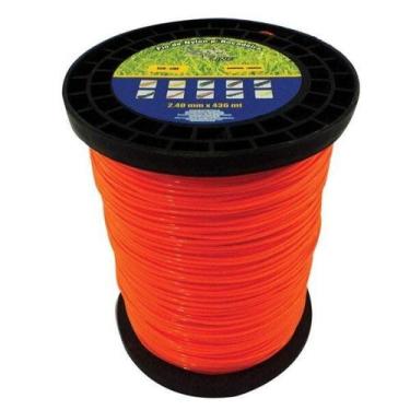 Imagem de Rolo de Fio de Nylon 2,40mm 436 Metros Redondo para Roçadeira Spin Vul