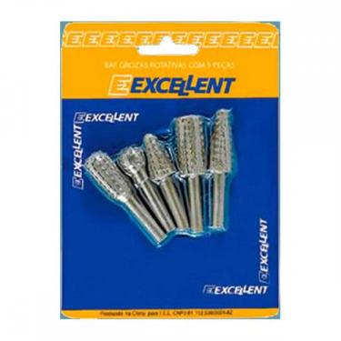 Imagem de Jg Lima Grosa Rotativa P/Madeira C/5Pc - Eda