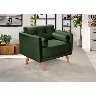 Imagem de Poltrona Moderna Decoração Sala, Varanda, Recepção Luma - BELLA DECOR