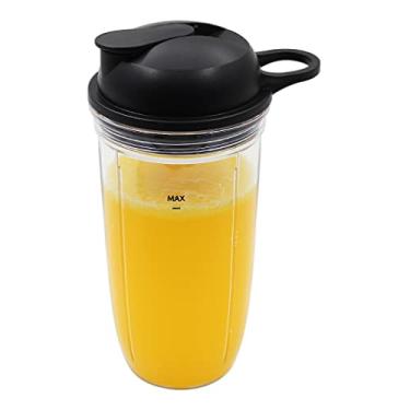 Imagem de Anbige Copo de peças de reposição com tampa, compatível com NutriBullet Blender Combo NutriBullet Pro 1000 e NutriBullet Select (680 g)