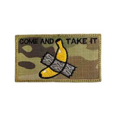 Imagem de Fita adesiva Banana Come and Take It Patch Multicam OCP - Engraçado Tático Militar Moral Bordado Patch Hook Backing