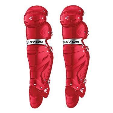 Imagem de Easton | Protetores de perna GAMETIME Catcher | Adulto | Vermelho