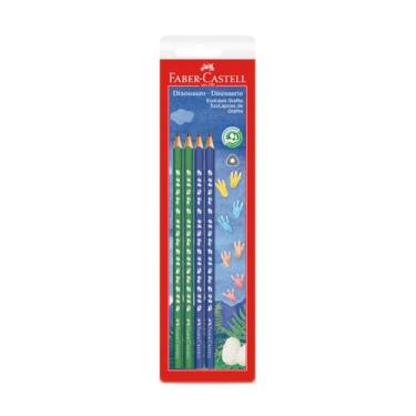 Imagem de EcoLápis Grafite Faber-Castell Dinossauro 4 Unidades - SM/935DINO
