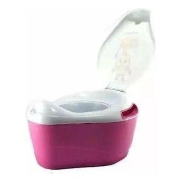 Imagem de Penico Troninho Infantil Bebe Musical 3 Em 1 Rosa Magic Toys - Magic T