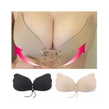 Imagem de Sutiã Borboleta Invisivel Bra Auto Adesivo Decote Discreto - oem
