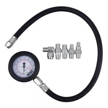 Imagem de Manometro Medidor Pressao De Oleo Com 5 Adaptadores  Kitest