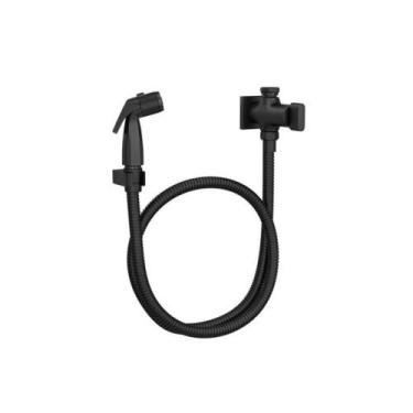 Imagem de Ducha Higiênica Com Registro e Derivação Polo Black Matte Deca - DECA 