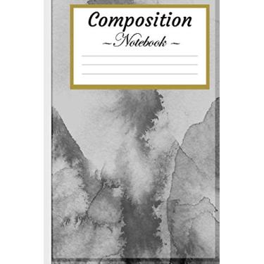 Imagem de Composition Notebook: beautiful leaves and flowers Notebook- 6 x 9 - College Ruled 110 Pages Lined Journal Note Taking System for School and University: Cute Cornell Note Paper Notebook.