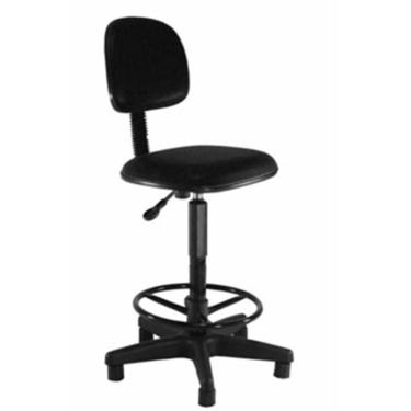 Imagem de Cadeira Caixa Alta Corano Preto - Balcão - Portaria