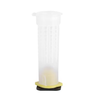 Imagem de Kit de Copo de Criação de Apicultura, Rolo de Gaiolas de Abelha Rainha, Plástico de, Com, para, Kit Completo de Criação de Rainha, Segurança de Uso (100 unidades)