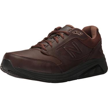 Imagem de New Balance Tênis de caminhada masculino 928 V3 com cadarço, Marrom/Marrom, 12 XX-Wide