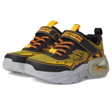 Imagem de Skechers Meninos Creature-Crawlers, Preto/Amarelo, 11 Little Kid