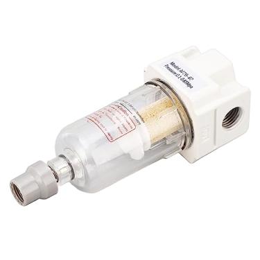 Imagem de Filtro de Linha de Ar Com Função de Drenagem de água, 5 Filtros, Drenagem Manual, Roscas de Entrada e Saída G1/4 pol. para Compressor, Drenagem Semiautomática para Filtro de Linha