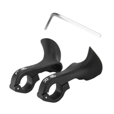 Imagem de simhoa 2x Nylon Bicycles Holding Holding Bar Ends Cycling Cycling Universal Ajuste Biciche Rest Ends Ends Barends Acessórios Componentes