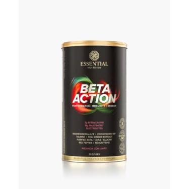 Imagem de Beta Action - Melância com Limão - 630g - Pré Treino sem cafeína- Essential Nutrition