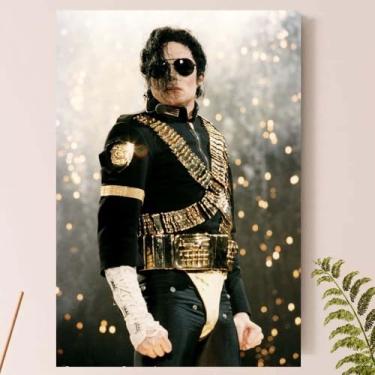 Imagem de Placa Quadro Decorativo Mich.ael Jacks.on - Rei do Pop (Michael_12)