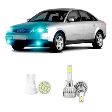 Imagem de Lampada Led Farol Baixo Audi A6 1997 A 2001 20000lm - V10, Branco