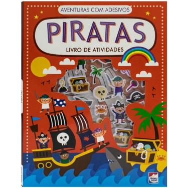 Imagem de Aventuras com Adesivos - Livro de Atividades: Piratas