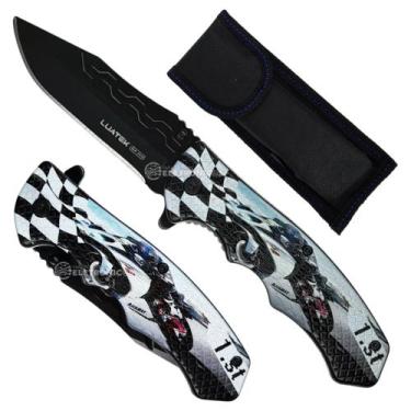 Imagem de Canivete Semiautomático com Lâmina 9cm e Design Compacto para Uso Prol