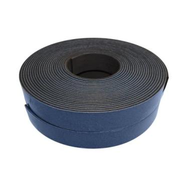 Imagem de Fita Adesiva Cola Vedação Porta Janela 30 X 3 Mm - 10 Metros Borrachas