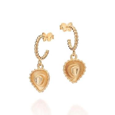 Imagem de Brinco Rommanel Argola Com Chapéu Woody Disney Toy Story 527470