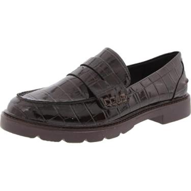 Imagem de Anne Klein Mocassim feminino Eryn, Croc marrom, 37