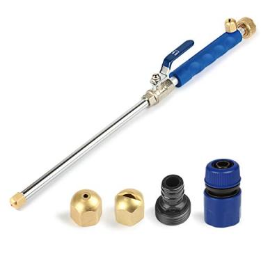 Imagem de Arruela elétrica de alta pressão Hydro Jet, pistola de lavagem de pressão com extremidade de mangueira de jardim, pulverizador de limpeza de janela de vidro extensível, lavagem de água para carro, jardim doméstico, bocal de lavagem hidráulica