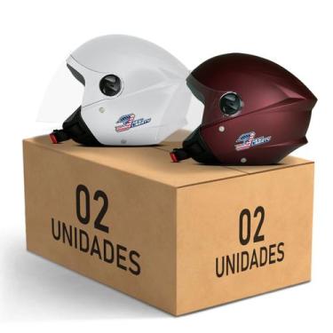 Imagem de Kit 2 Capacete New Liberty 3 Elite Pro Tork Feminino Masculino, BRANCO