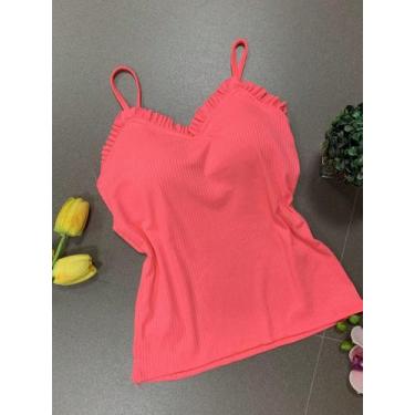 Imagem de modas regata canelada - NoBrand, Rosabebe, GG