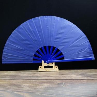 Imagem de Leque Oriental Grande Dança Kung Fu Taí Chi Chuan Liso Performance - C