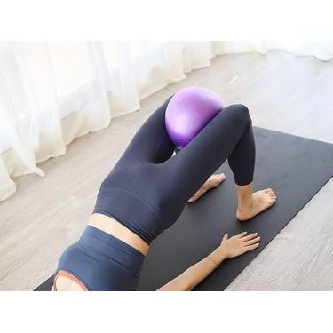 Imagem de Bola de exercício de Pilates premium Moss Performance, tamanho médio, 23 cm, para fitness em grupo, exercícios domésticos, fisioterapia, treinamento do núcleo do assoalho pélvico, ioga e muito mais