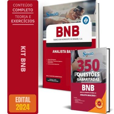 Imagem de Kit Apostila Concurso Bnb 2024 Analista Bancário 1 + Testes - Editora 