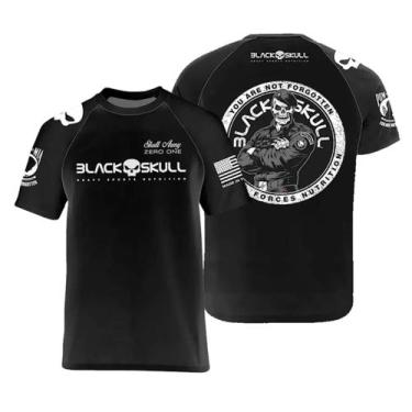 Imagem de Camiseta de treino caveira bope - Black Skull, PRETO, GG