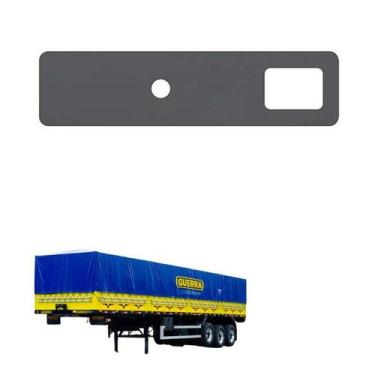 Imagem de Engate Fêmea Inferior Carreta Guerra Tampa Traseira 170mm - Rovali